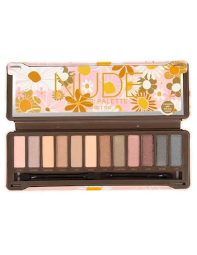 Paleta De Sombras Para Ojos Bys Cosmetics Nude