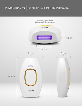 Depiladora IPL para rostro y cuerpo RC-IPL