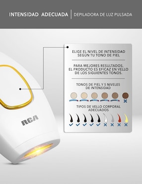 Depiladora IPL para rostro y cuerpo RC-IPL