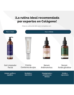 Kit tratamiento facial antiedad Collagenic