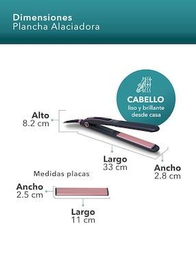 Alaciadora Rca RC-P50 placas de cerámica
