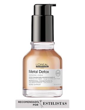Sérum en aceite concentrado detoxificante para todo tipo de cabello L'Oreal Professionnel Metal detox 50 ml
