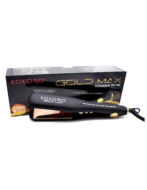 Alaciadora Kokoro Gold Max placas de titanio gold rose