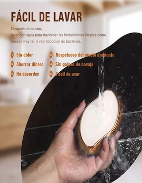 Depiladora para cuerpo Cristal