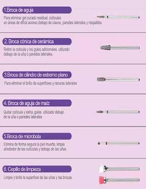 Set de manicure manual Genérica