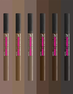 Gel para cejas Nyx Professional Makeup Zero To Brow a prueba de agua