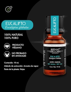 Aceite esencial Bienat de eucalipto 10 ml