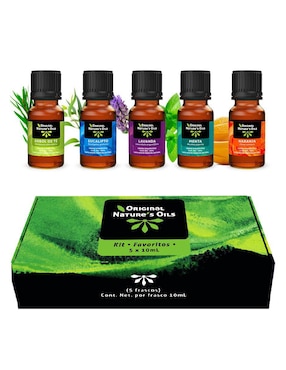 Set aceite esencial Bienat de eucalipto y lavanda 10 ml