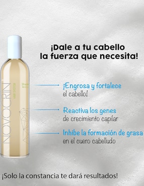 Shampoo anticaída para cabello Tratamiento capilar Novocrin anticaida