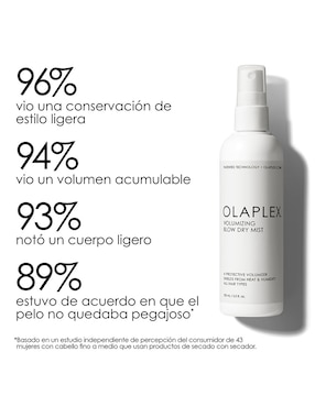 Protector de calor para cabello Olaplex Volumizing Blow Dry Mist 150 ml