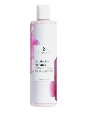 Shampoo Para Cabello Hidratación Profunda Con Agua De Rosas Esperanto