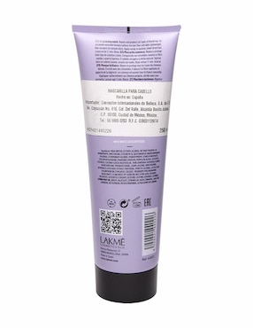 Lakme White Silver Mask para hidratar Teknia