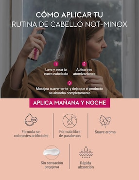 Tratamiento para cuero cabelludo crecimiento Not Minox
