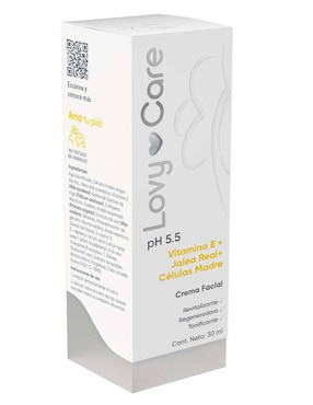 Set de crema facial recomendada para regenerar de día y noche Lovy Care para todo tipo piel