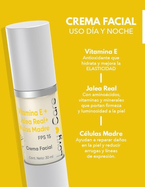 Set de crema facial recomendada para regenerar de día y noche Lovy Care para todo tipo piel