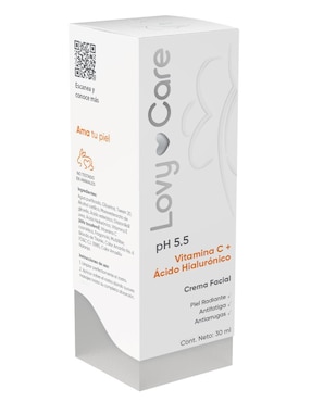 Crema facial recomendada para revitalizar día y noche Lovy Care para todo tipo piel