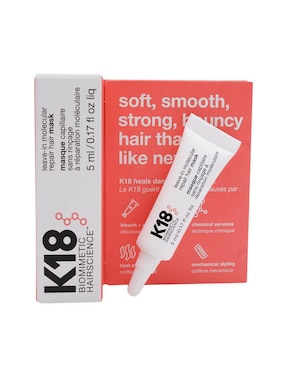 Tratamiento capilar reparador K18 Leave-In Repair Mask Single Tube Card