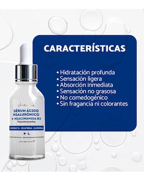 Sérum antiedad Rejuvenecedor She Is Skincare todo tipo piel