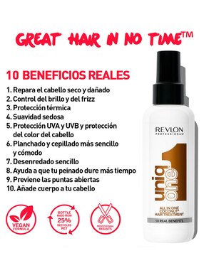 Spray para cabello todo tipo Treatment Coco Uniq One 150 ml