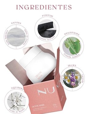 Detox Mask para desintoxicar Nunun Skin Nununskin