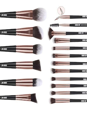 Set de brochas Genérica Maquillaje Profesional