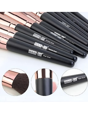 Set de brochas Genérica Maquillaje Profesional