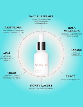 Sérum contorno de ojos Nunun Skin todo tipo piel