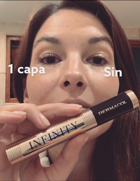 Máscara para pestañas Dermacol Infinity a prueba de agua