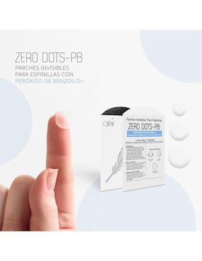 Parches para acné zero dots-pb peróxido benzolio Qvene