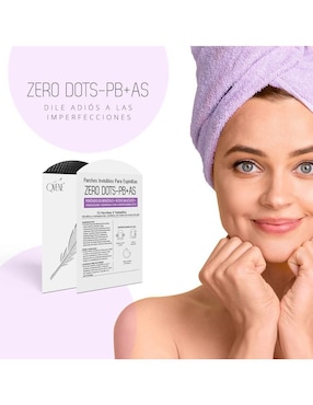 Parches para acné zero dots-pb+as peróxido benzoilo y ácido salicílico Qvene