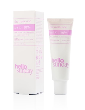Tratamiento facial Serum Contro Moisturiser Spf40 antiacné Hello Sunday
