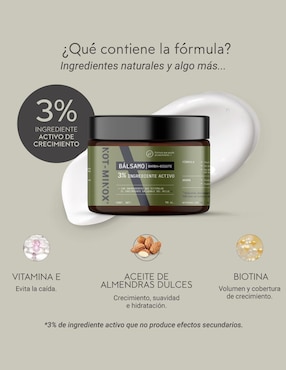 Tratamiento para barba y cabello crecimiento Not Minox