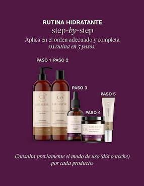 Set tratamiento facial antiarrugas sérum retinol 50ml + hidratante en crema 60ml antiedad Collagenic