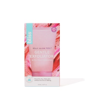 Tratamiento facial Jelly Glow Peel Cleanser exfoliante Bliss