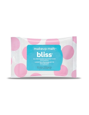 Tratamiento facial Makeup Melt Cleansing Wipes hidratante Bliss