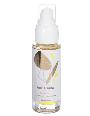 Sérum antimanchas Aceite facial Vitamina E xtraordinaria Rice & Shine todo tipo piel