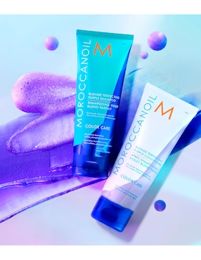 Acondicionador restaurador Violeta Rubios Perfectos Moroccanoil 70 ml