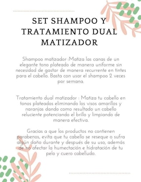 Kit tratamiento capilar reparador Kolor Shot Profesional