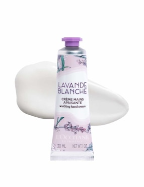 Crema para manos recomendada para hidratar día y noche Loccitane Lavanda Blanca para todo tipo piel