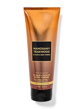 Crema Para Cuerpo Recomendada Para Hidratar De Día Y Noche Mahogany Teakwood Bath & Body Works Mens Para Todo Tipo Piel