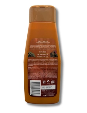 Shampoo anticaída para cabello cacahuananche y semilla de uva anticaida Cuarzo