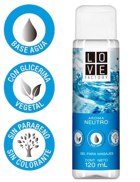 Gel para masaje íntimo Love Factory