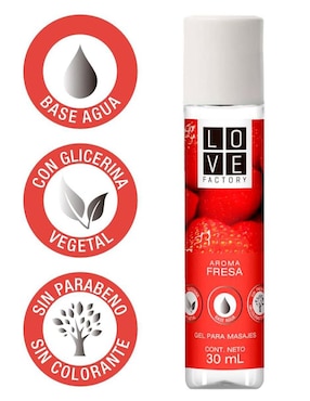 Gel para masaje íntimo Love Factory