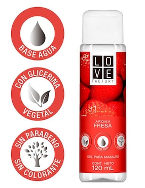 Gel para masaje íntimo Love Factory