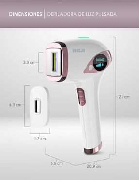Depiladora IPL para cuerpo Rca RC-IPL5
