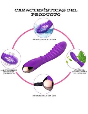 Vibrador para Punto G Lusty Rocco
