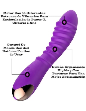 Vibrador para Punto G Lusty Rocco