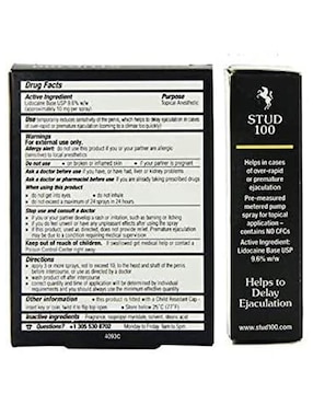 Lubricante íntimo Stud 100