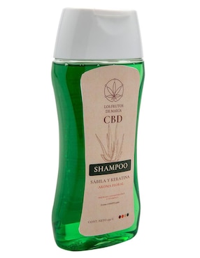 Shampoo para cabello Sábila y Keratina Los Frutos De María 250 g