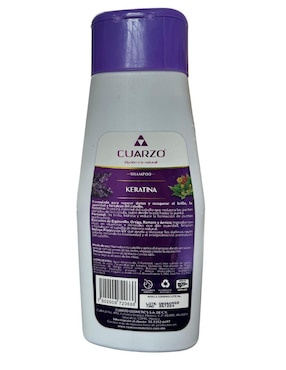 Shampoo hidratante para cabello crespo Keratina Cuarzo